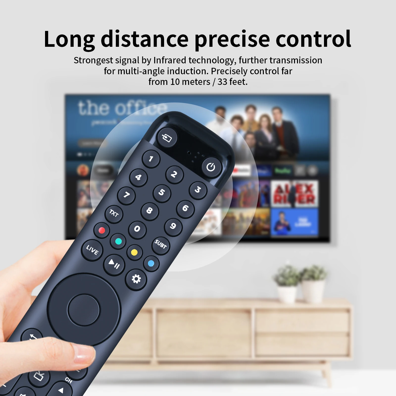 جهاز تحكم عن بعد صوتي جديد لتلفزيون TCL 43 بوصة 50 بوصة 55 بوصة PF650K Series 4K UHD Smart Fire TV #6