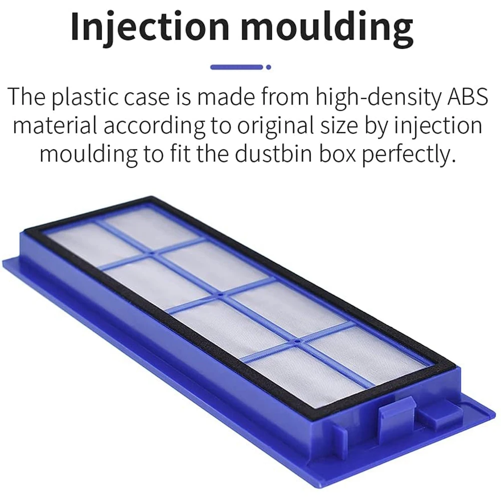 อะไหล่ไส้กรอง HEPA สำหรับ eufy Robovac L70หุ่นยนต์ไฮบริดอะไหล่เครื่องดูดฝุ่น4แพ็ค