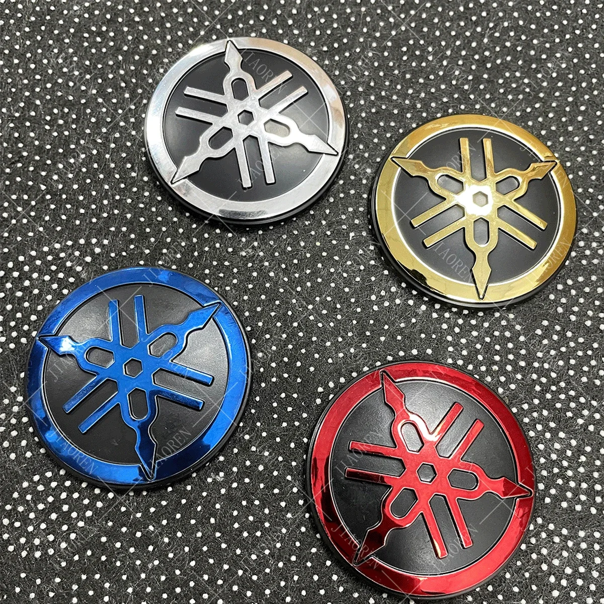 

3D-наклейки, эмблемы, логотипы для танков, шлемов, мотоциклов, декоративные наклейки для Yamaha, золотые, белые, черные