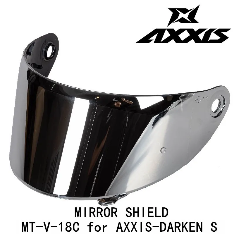 Visière de casque de moto pour casque DARKEN S AXXIS, accessoires d'origine, bouclier MT-V-18C