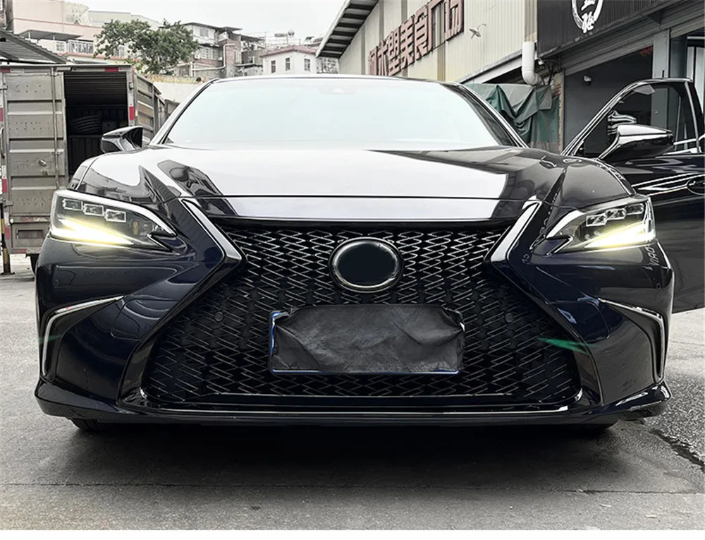 Car Headlights LED Fiber Optic Light for Car Edition for Lexus ES 2018-2022 Original Headlight Multi-function Beam Quality