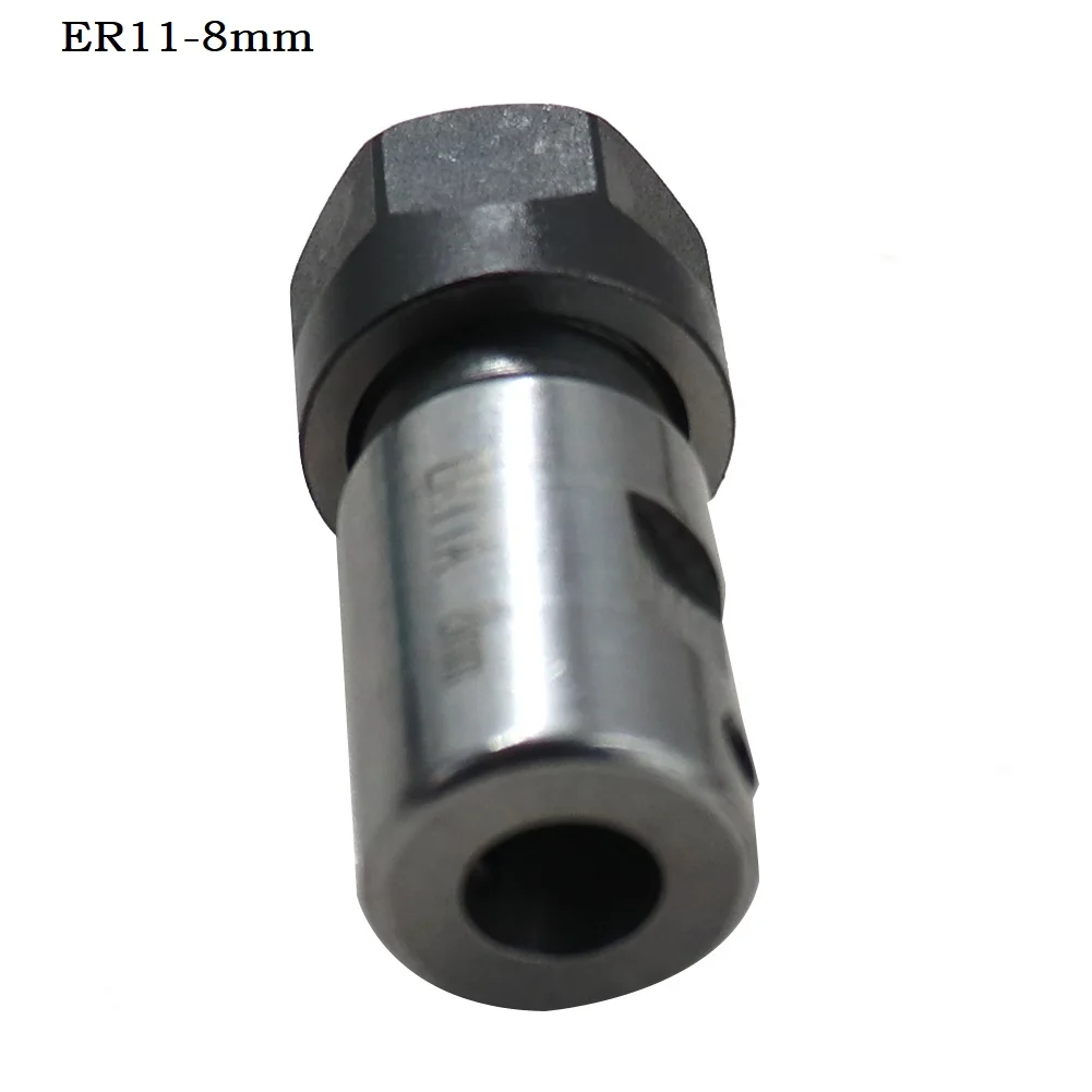 Pinza motore Mandrino Pinza Mandrino Torni Acciaio 1PC ER11-1/4 ER11-1/8 ER11-10mm ER11-3mm ER11-4mm ER11-5mm ER11-6mm