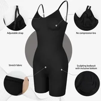 New Bodysuit Shapewear Women Tank Top Tummy Control Full Body Shaper Anti Chafing Shorts Slimming Waist Trainer Butt Lifter - Image 6