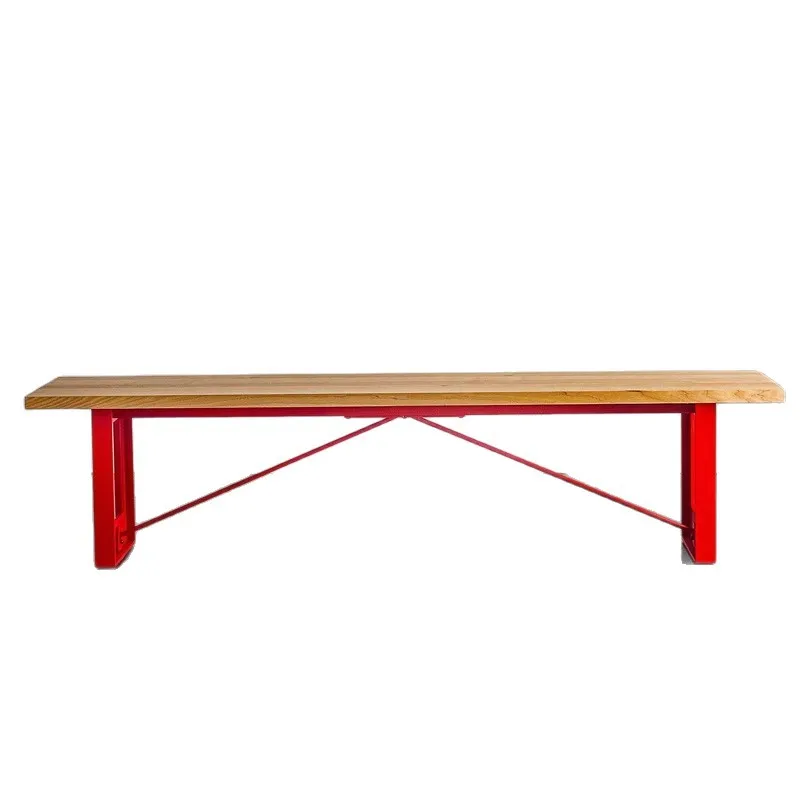 Log legs long and simple household metal tables and chairs for stools and rest boards