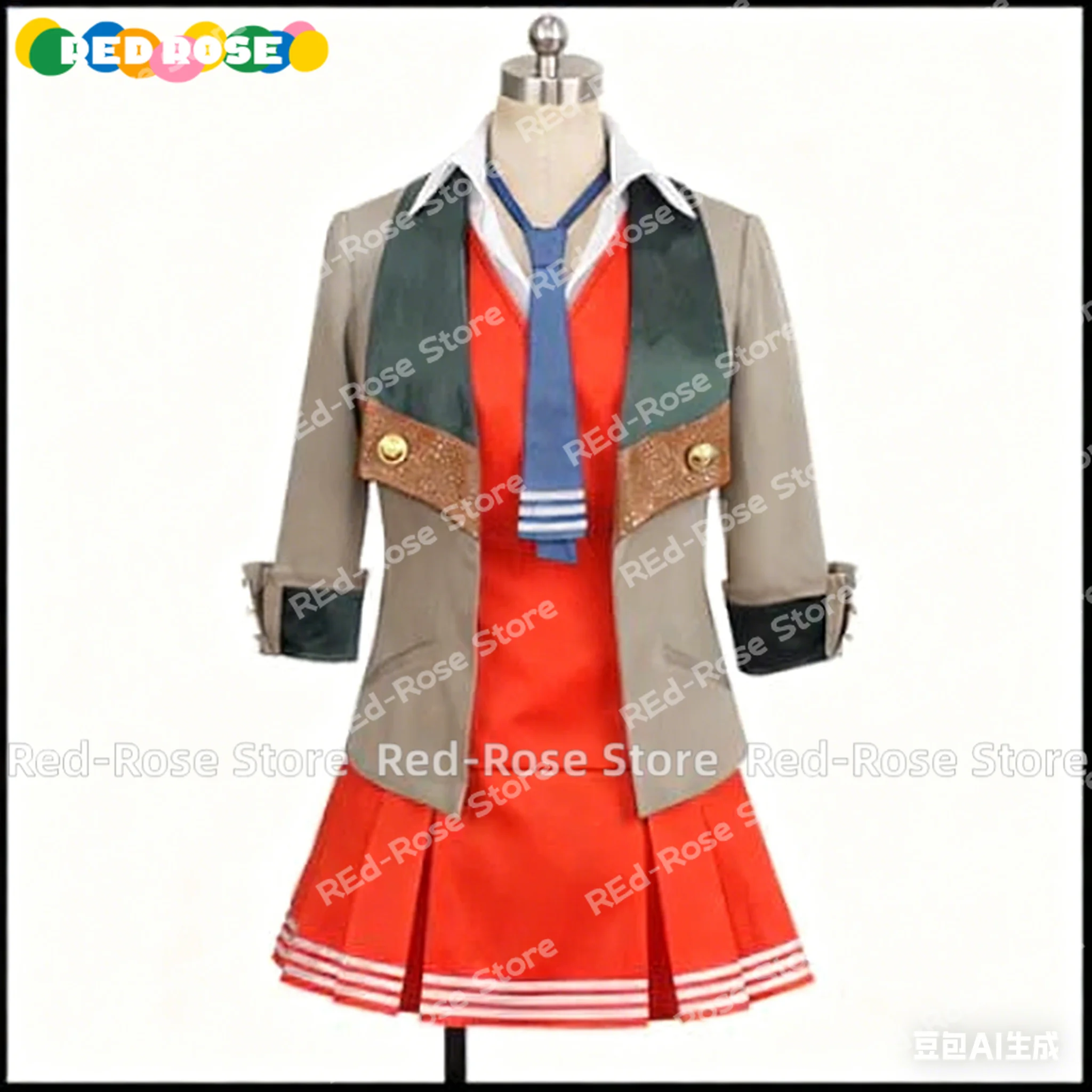 

【Customized 】Anime Uma Musume Pretty Derby Gold City Cosplay Costume Halloween Christmas Party Outfits Party Outfit