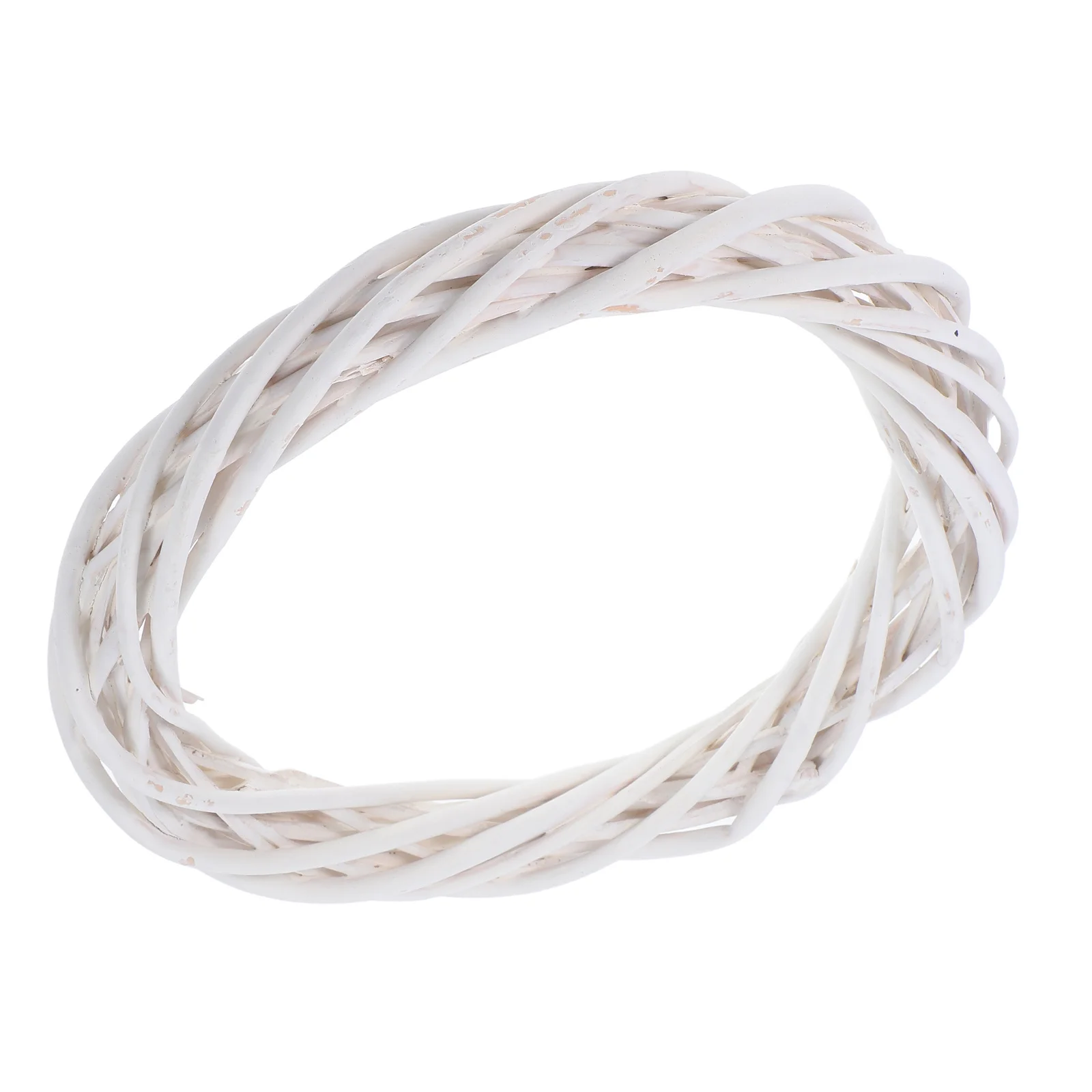 

Wicker Wreath Handmade Garland Decorative Willow Spring Branch DIY Home Pendant Craft Supplies Plain Wedding Party