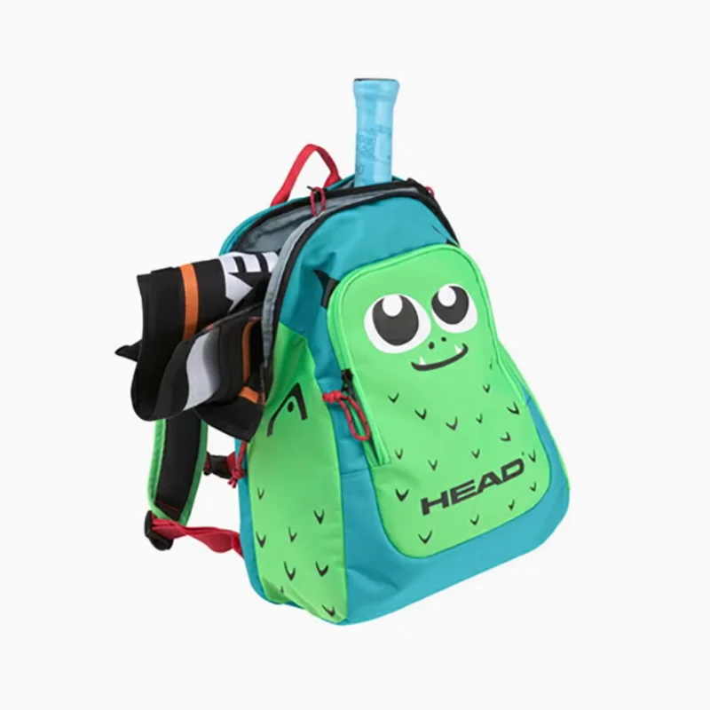 حقيبة مضرب تنس أصلية للأطفال لمضارب كرة الريشة حقيبة ظهر للأطفال يمكن أن تحمل 1-2 مضارب #4