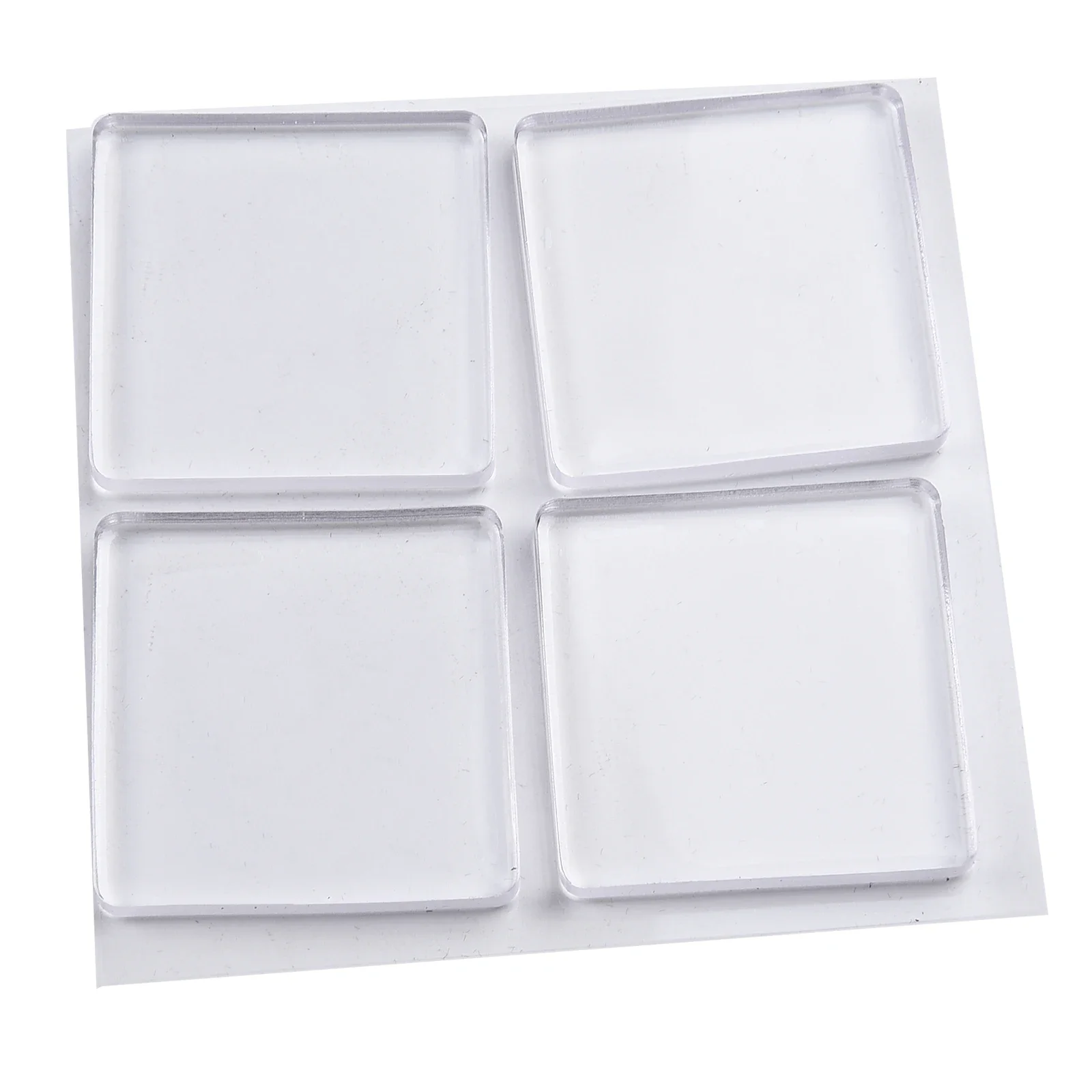 High Temperature Resistance Anti Vibration Shock Absorbing Pad Mat Pcs Set Shockproof Transparent Odorless Silicone