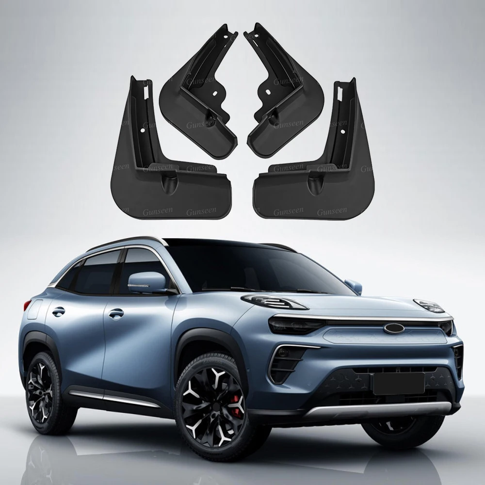 

For Chery EQ5 Ant Car Mudguards Splash Guards Front Rear Fender Mudflaps Protectors Scuff Plate Auto Accessories 2023 2022 2021