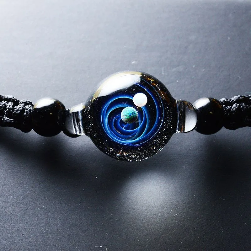 

Cosmic Glass Bracelet, Opal Silver Powder, Dream Cosmic Bracelet