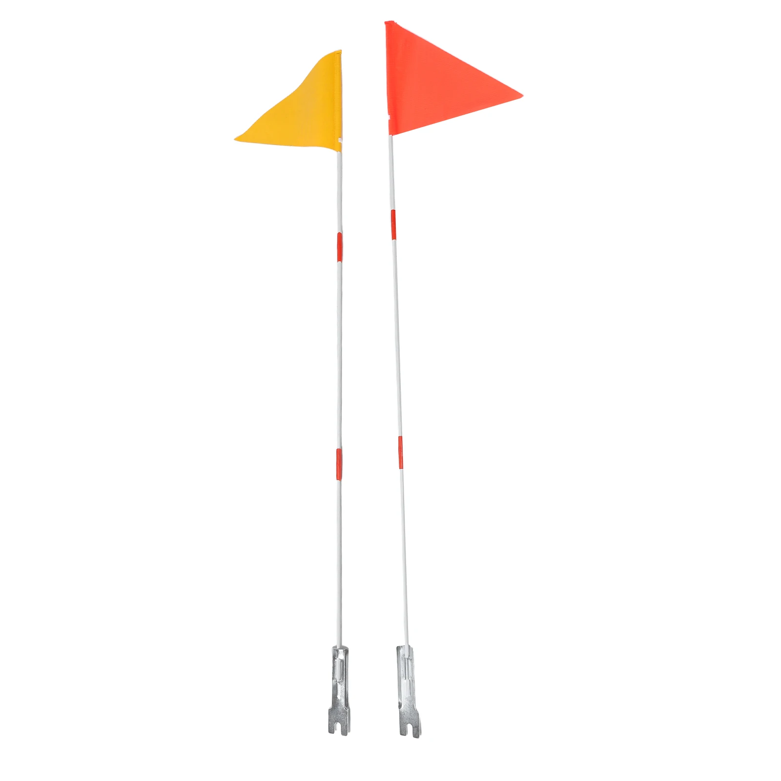 

2Pcs Kids Bike Safety Flags with Fiberglass Flagpole for Children's Bicycle Tricycle Outdoor Ride School Sports Event High