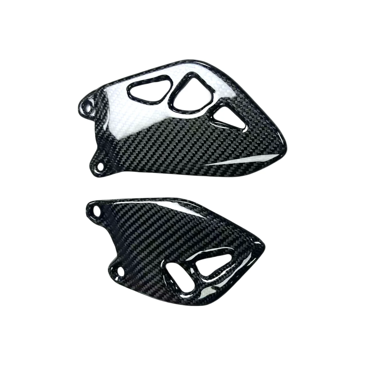 

Carbon Fiber Rear Footrest Mount and Heel Guard Kit For the Kawasaki ZX10R 2011–2024 and 2025 models