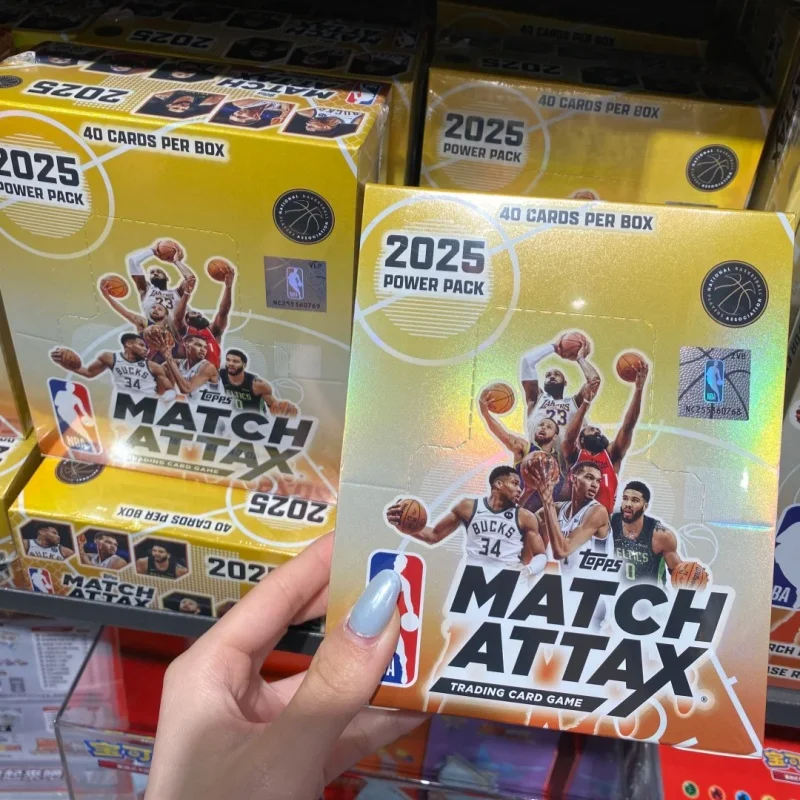 KAYOU NBA Star Card NBA MATCH ATTAX Tarjeta de partido de baloncesto Paquete de superpoderes Paquete de energía Tarjeta de colección rara Regalo del festival