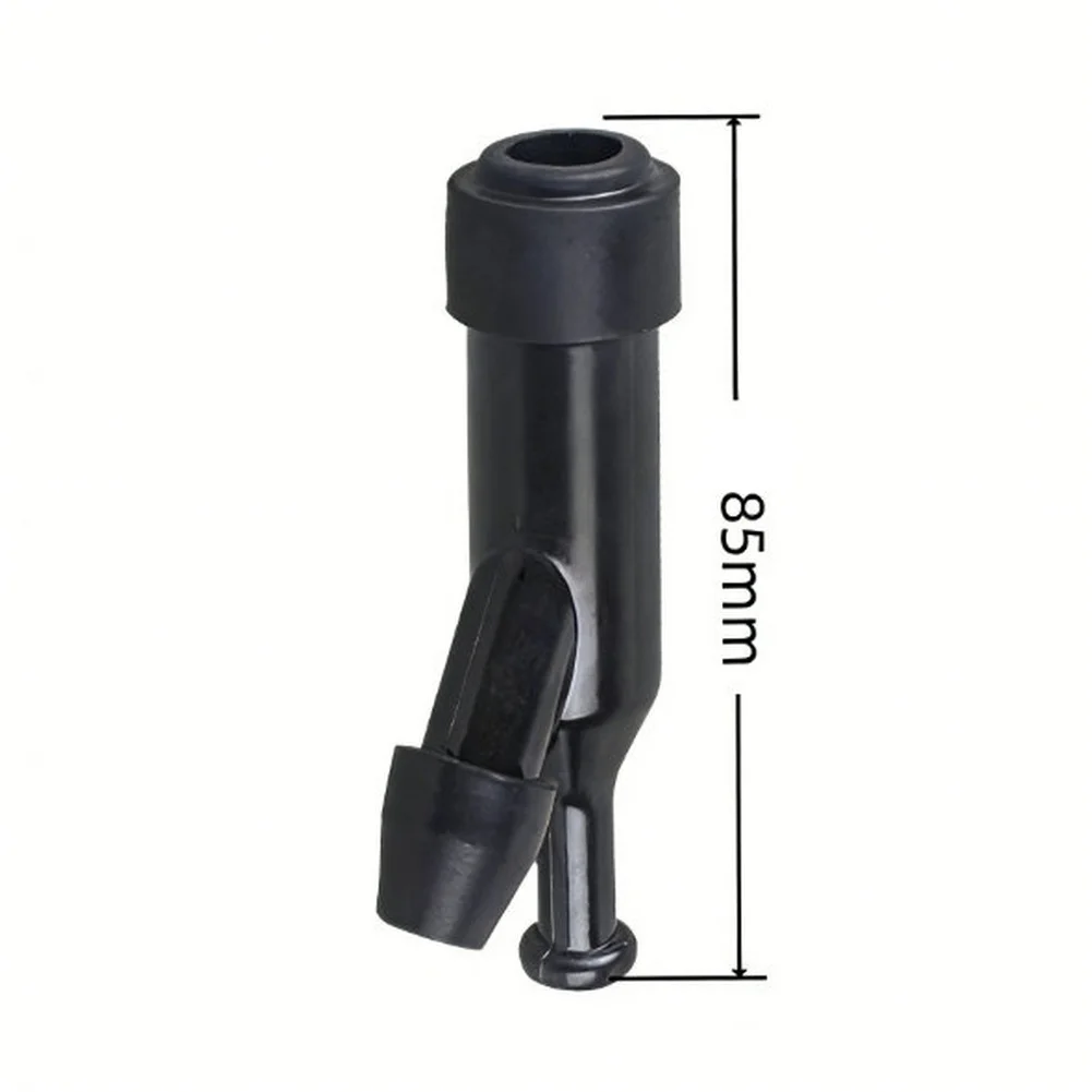 Ignition Boot Spark Boot Cap Engine Maintenance Black High Voltage Protection Robust Construction Reliable Ignition Performance