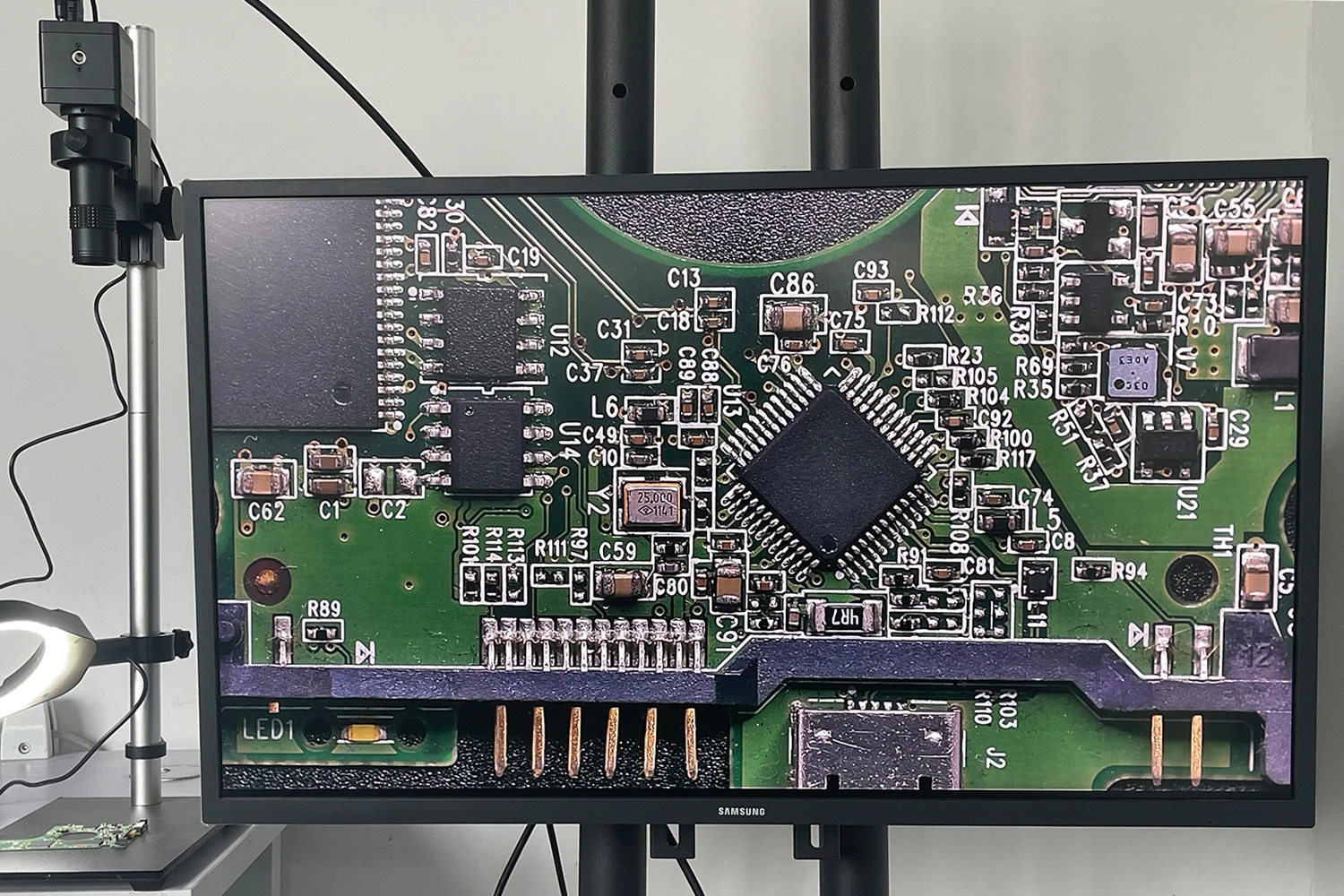 Einstellbares 180X 120X 300X 200X 130X Zoom C-Mount-Objektiv 0,7X~4,5X Vergrößerung 25mm für HDMI USB Industrie-Videomikroskopkamera – Detail 23
