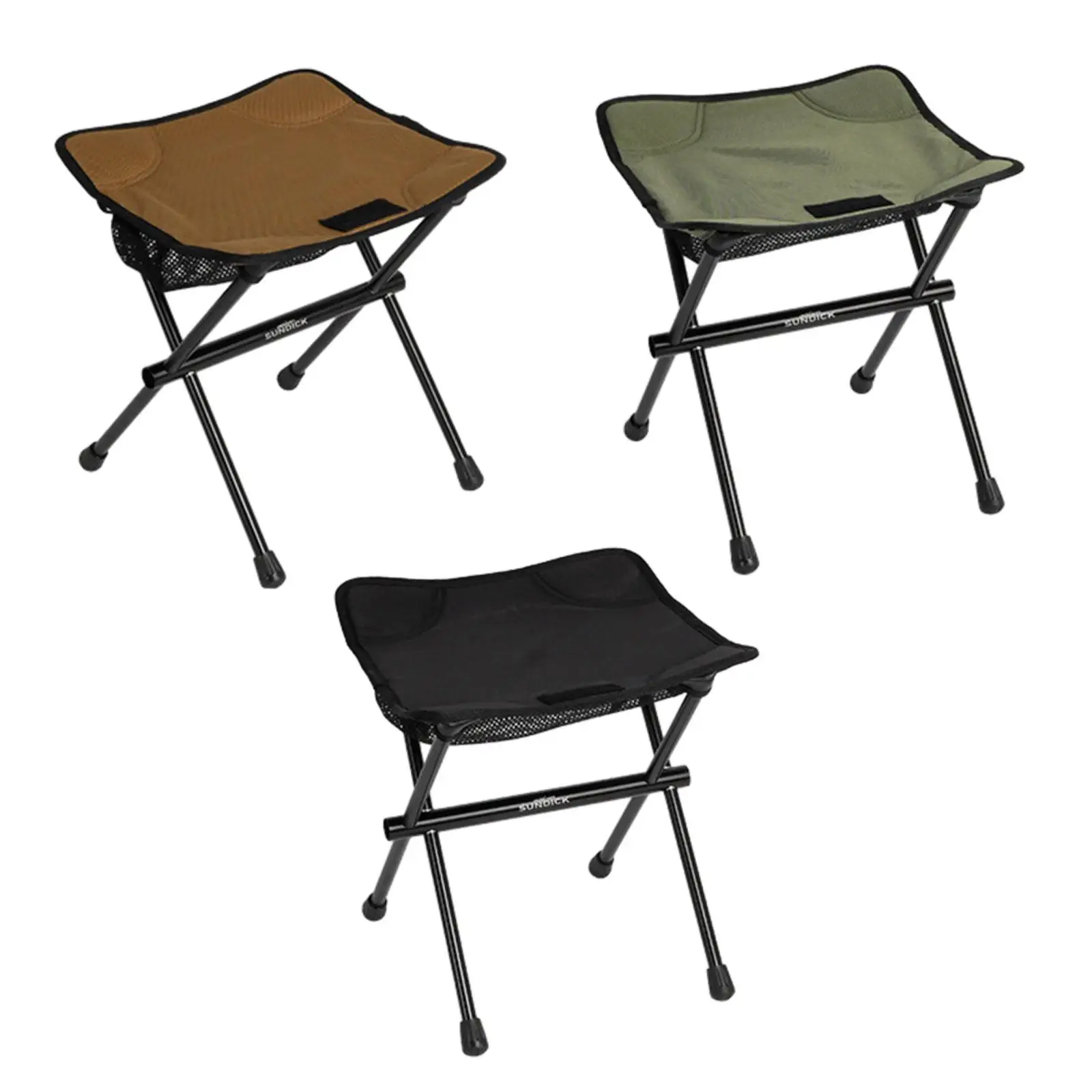 

Folding Camping Stool Collapsible Stool Picnic Chair Lightweight Foot Stool Saddle Chair Fishing Chair for Traveling BBQ Lawn