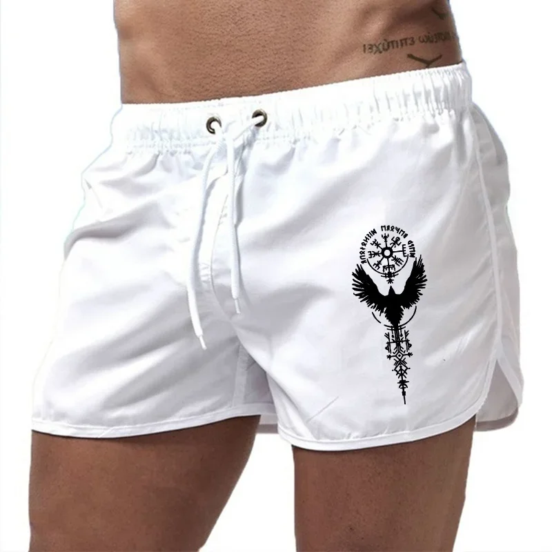 

Мужские шорты для доски, пляжные быстросохнущие короткие брюки, летние мужские спортивные шорты для фитнеса, бега, бокса, универсальные шорты