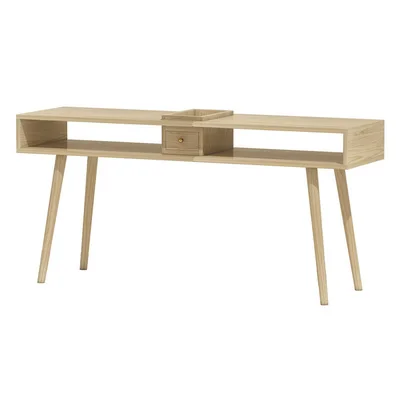 Profesjonalny zestaw mebli do salonu kosmetycznego: drewniane krzesło, stół do manicure, wyposażenie do salonu, wyprzedaż.