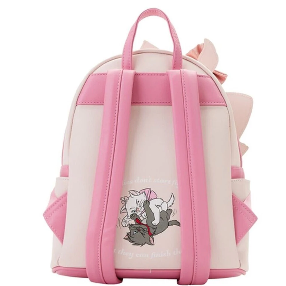 2 teile/satz Klavier Kätzchen Nachahmung Mini Rucksack und Brieftasche Weihnachten Die Marie Katze Cosplay Rucksack Schul Handtasche für Mädchen – Detail 13