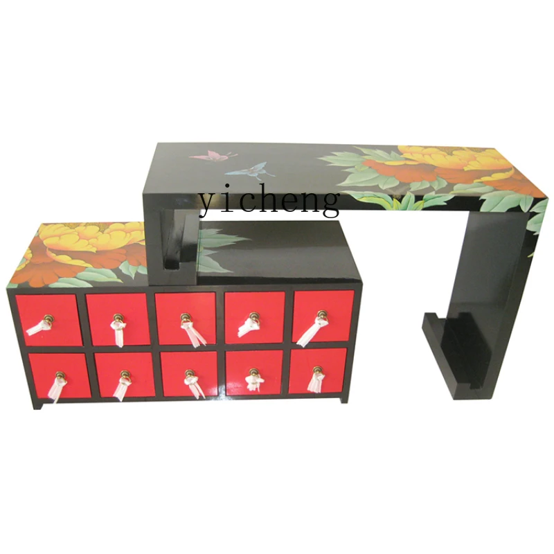 

YY Entrance Cabinet Living Room Double-Sided Entrance Porch Cabinet Blocking Hall Paint Hall Cabinet