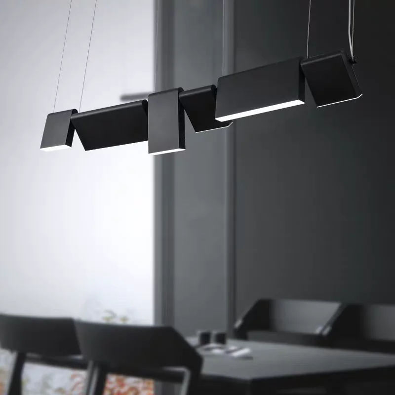 

Современный минималистичный геометрический светильник, дизайнерский креативный декоративный подвесной светильник для офиса, гостиной, ресторана, острова, барной стойки