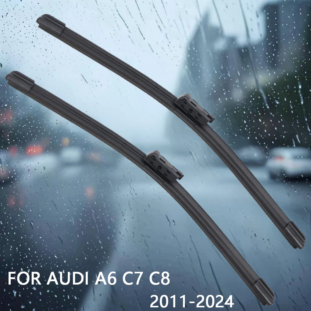 

KOSOO автомобильная щетка стеклоочистителя для Audi A6 (C7) (C8) 2011-2024, резиновая заправка для лобового стекла, стеклоочиститель, автоаксессуары