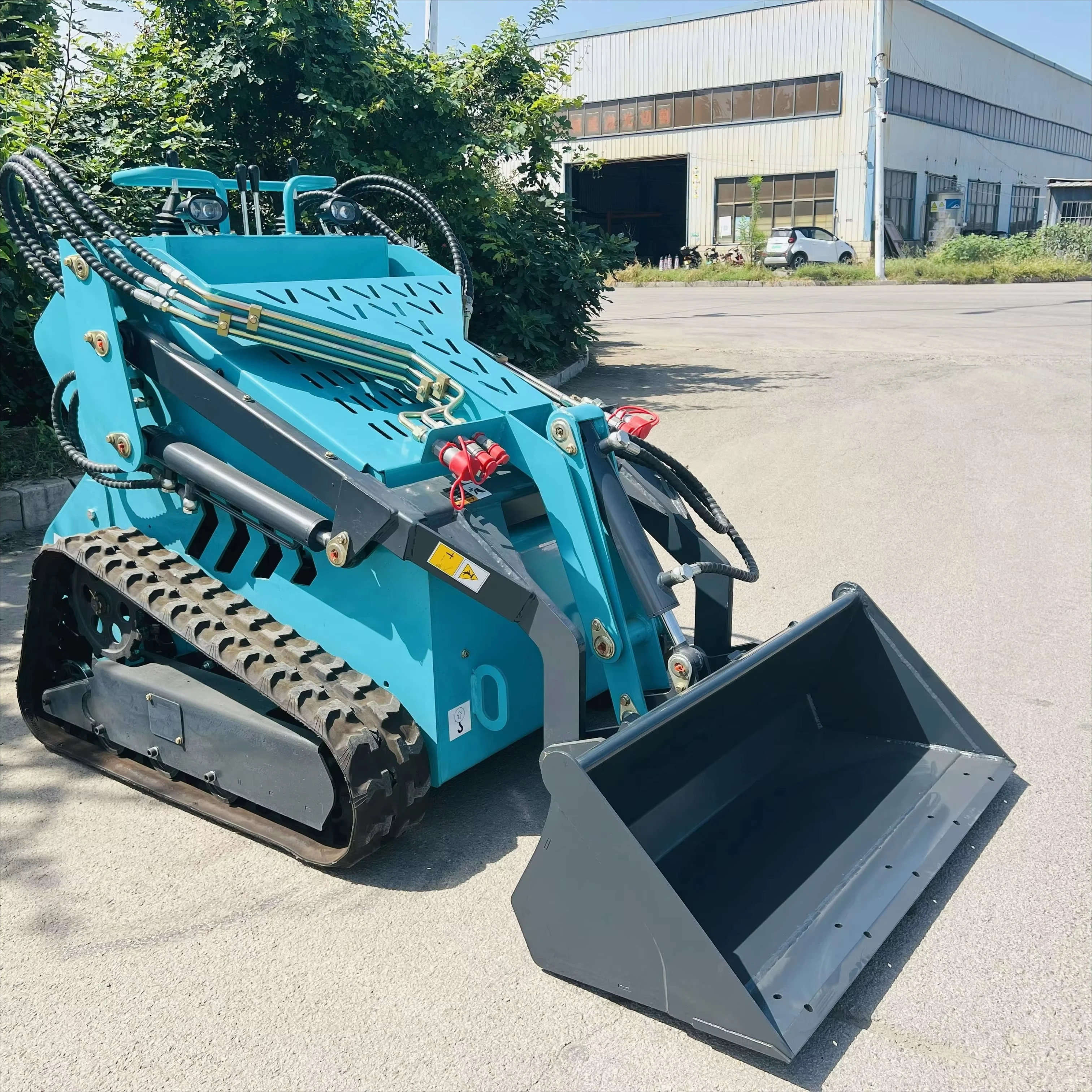 

Forestry Mulcher Skid Steer Attachments Minicargador Mini Compact Skid Steer With Mulcher Forestry