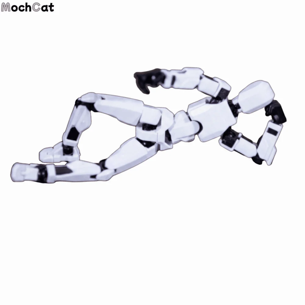 نموذج روبوت متعدد المفاصل قابل للتشكيل، لعبة محمولة باليد، مانيكان مطبوع ثلاثي الأبعاد، روبوت قابل للتحول، دمية متحركة