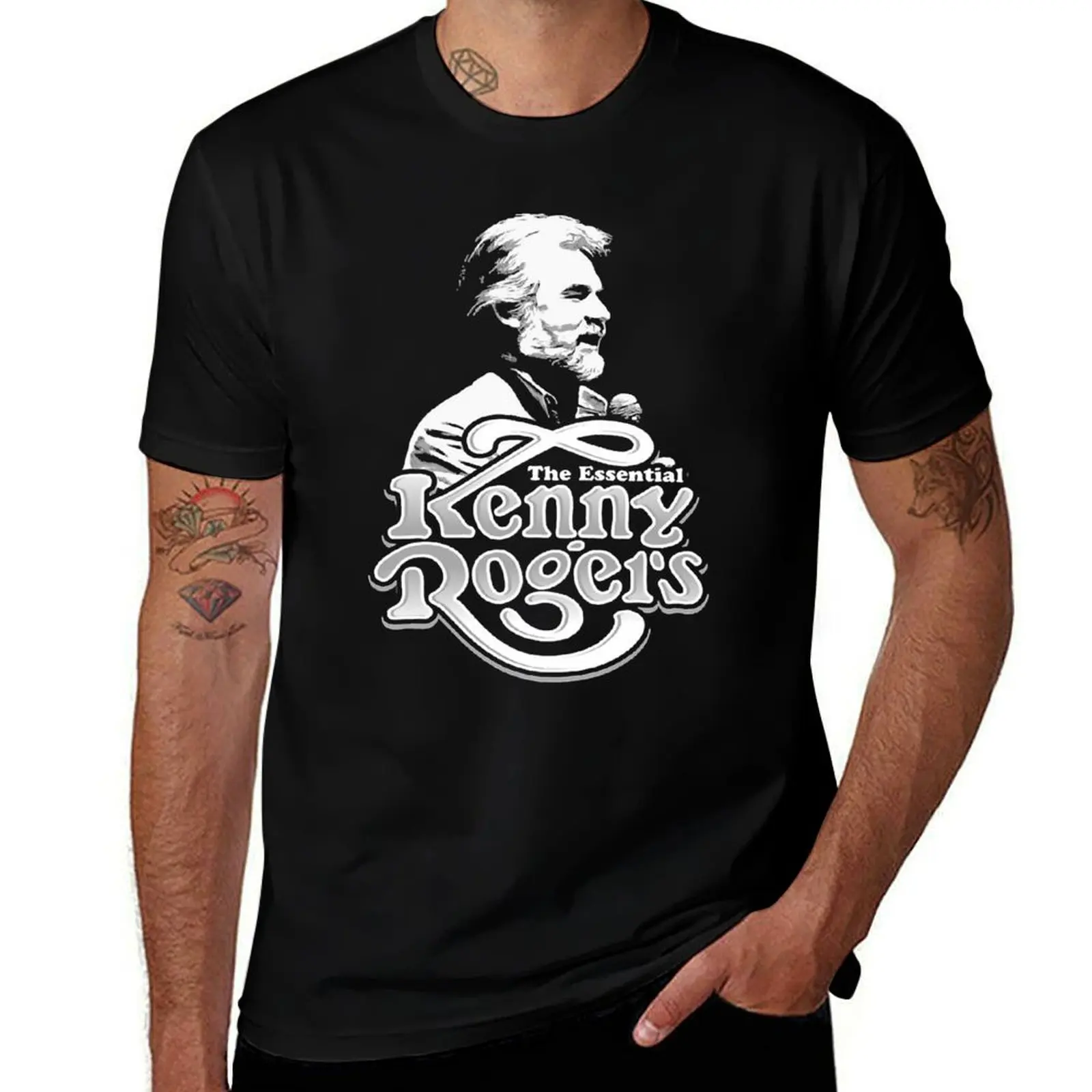 

In Memories Of Kenny Rogers T-Shirt t shirt for man t shirts for man cotton funny