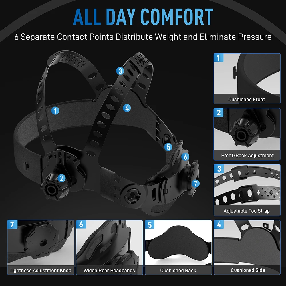 Thumbnail 4 - #3 Trending Welding Helmet Auto Darkening Right Now