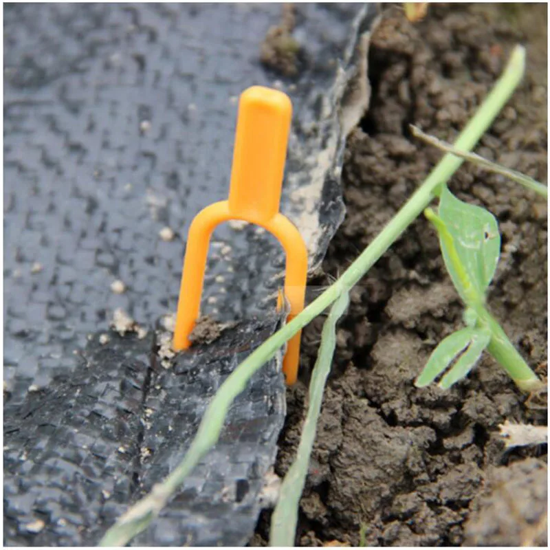 50pcs Plastic Plant Climbing Support Stand Clips Plant Vine Holder for Flower Strawberry Tomato Garden Buildings Supplies E2
