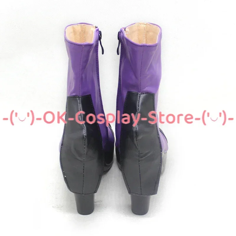 [Customized Size] N.G.E Asuka Langley Cosplay Shoes Anime Roleplay Costume Prop Halloween Carnival Party Boots PU Leather