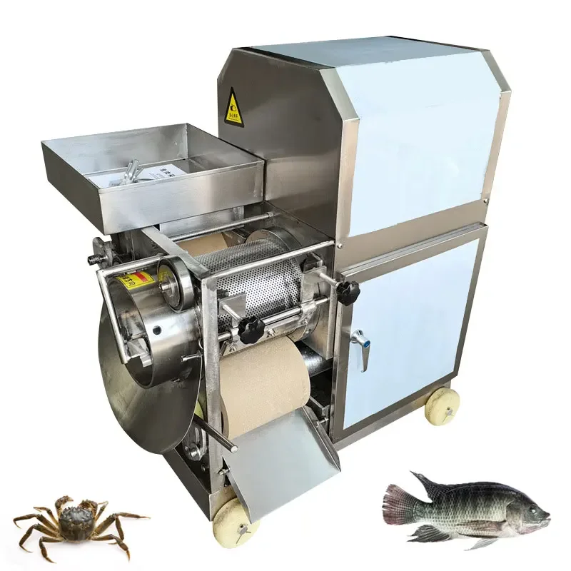 Tilapia Shrimp Automatic Deboner Milkfish Separator Fish Removal Crab Meat Fish Deboning Machine