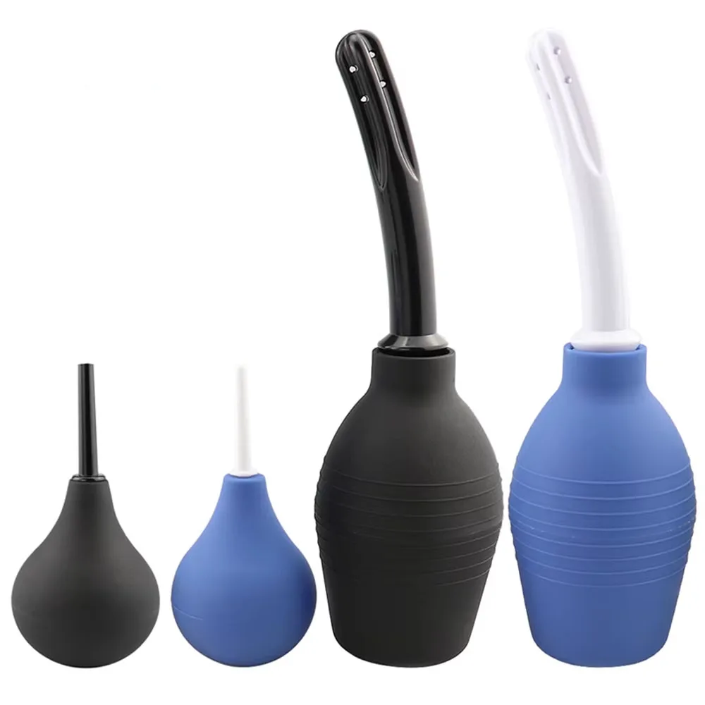 Medical Women Rectal Cleaner Vagina Enemator Enema Syringe Stream Douche Colon System Washing Bottle Nozzle Plug Water Container