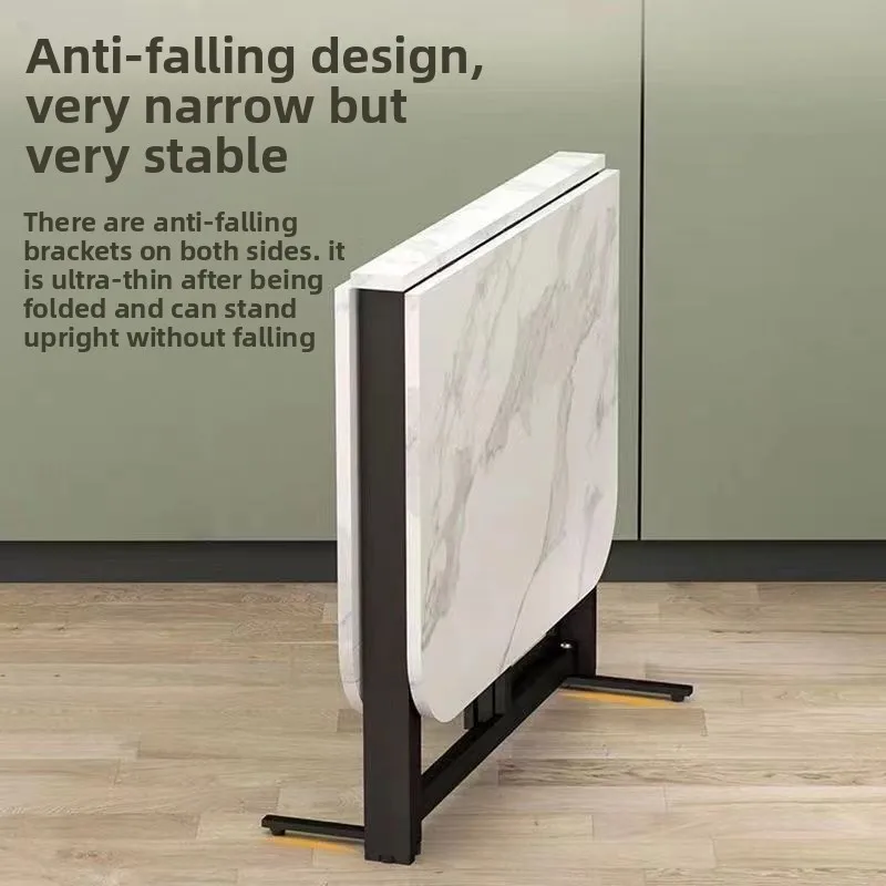 Space-SavingFoldingDiningWall-MountedDrop-LeafTableforSmallWall-Mounted Drop-Leaf Table for Small ApartmentsHomeKitchenFurniture
