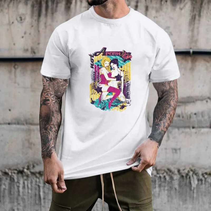Vintage Sexy Girls Pattern Heat Transfer White Ink Iron - on, Trendy & Stylish, Suitable for T - shirts, Canvas Bags & More
