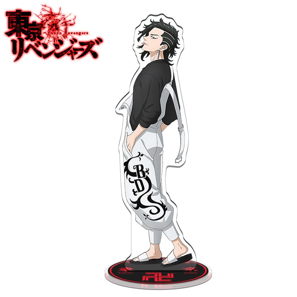 1 pçs tokyo revengres takemichi hanagaki suporte modelo placa decoração de mesa sinal de pé fãs de jogo presente sala decoração de mesa