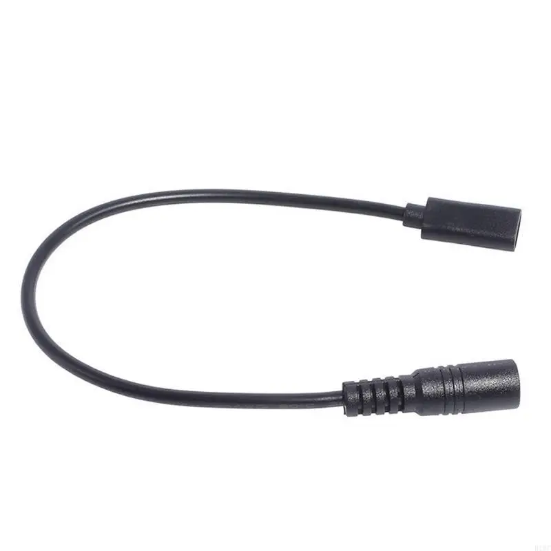 

5.5x2.1mm Power Plug Waterproof Female To Type C Adapter Connector Cable 5V3A