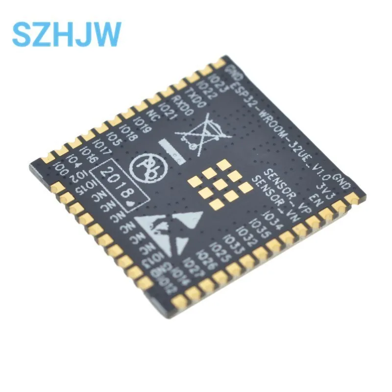 Module MCU IOT double mode, ESP32-WROOM-32UE, 4 mo, 8 mo, 16 mo, ESP32 WROOM 32U 32UE, WiFi sans fil, Bluetooth, compatible