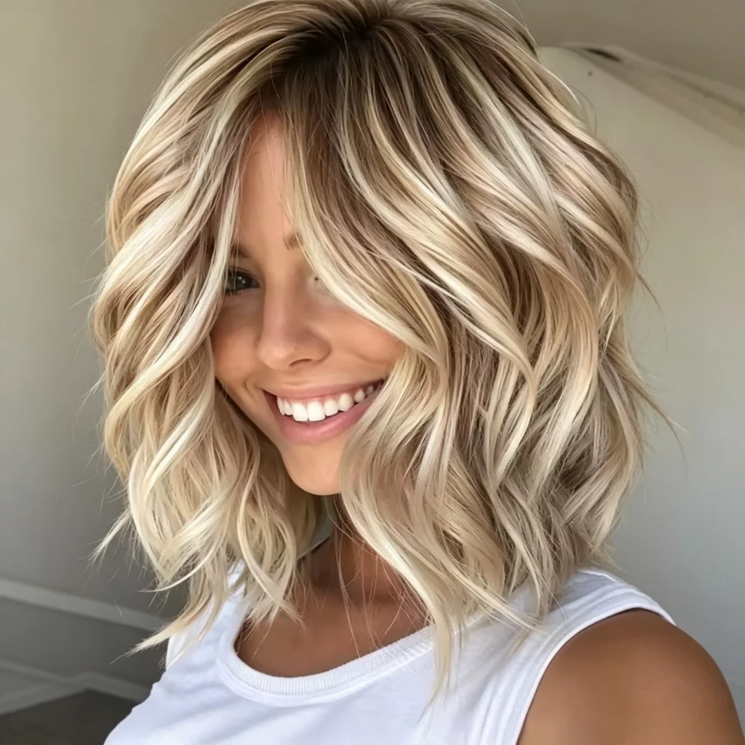 HD Lace Wig Long Highlight Blond 24Inch Body Wave with for Women Pre-Plucked Transparent Lace Frontal Versatile Hair Wig