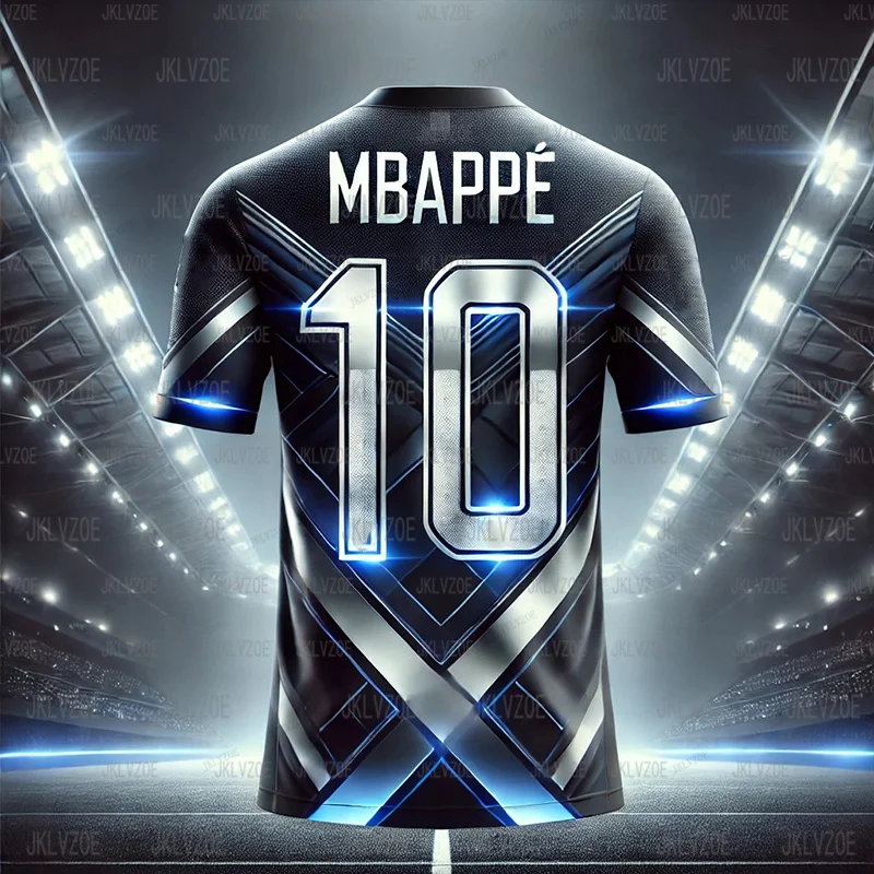 New 24/25 Summer Football Jersey Breathable Tees CHATGPT Design Edition Jersey Special Mbappe 10 Soccer Jersey For Kids/Adult