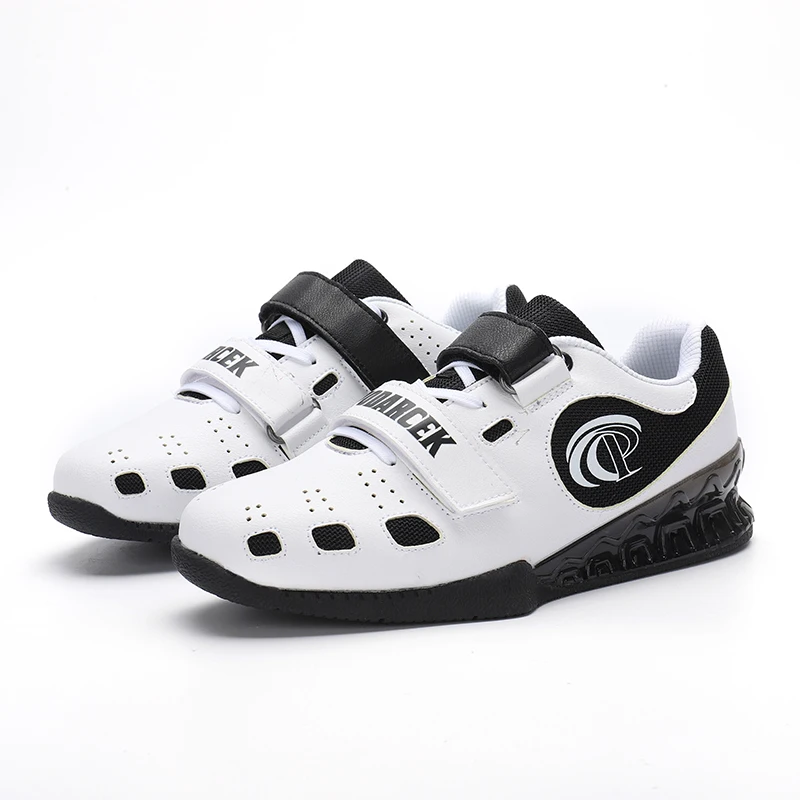 

Men's Gym Weightlifting Shoes Lightweight Breathable Squat Deadlift Training Sneakers Non Slip Sole