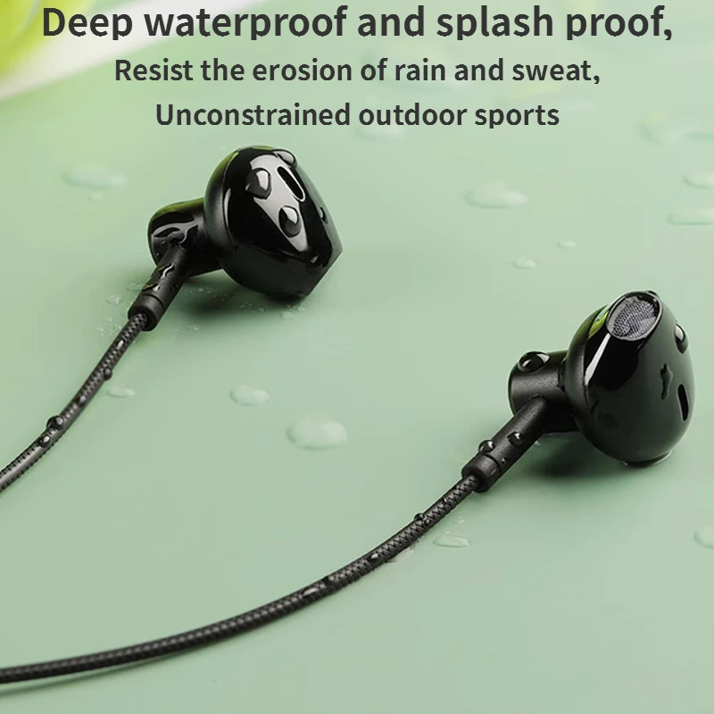 BaseusP1 Semi In Ear Neck Mounted Bluetooth 5.2 Earphones Wireless Noise Reduction Sport Game Headset for Apple Android Phones