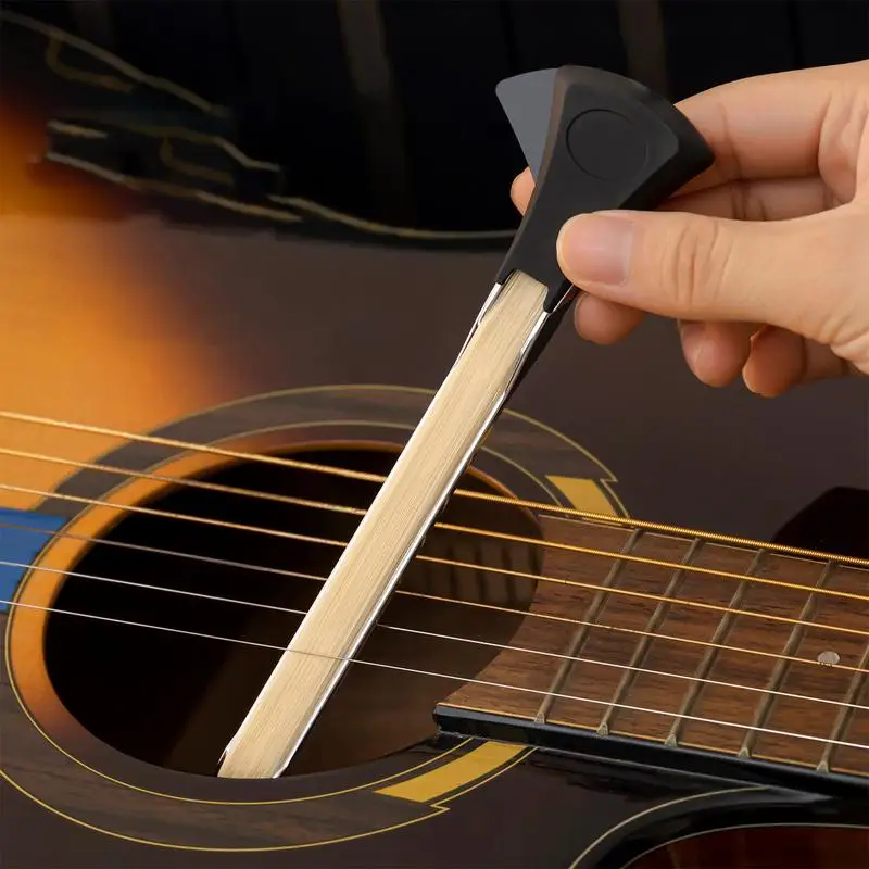 Guitar Bow Folk Song Acoustic Guitar Tuning Pick Bow Plucker Smooth Sturdy Folk Classical Guitar Tuning Paddles Creative Gift