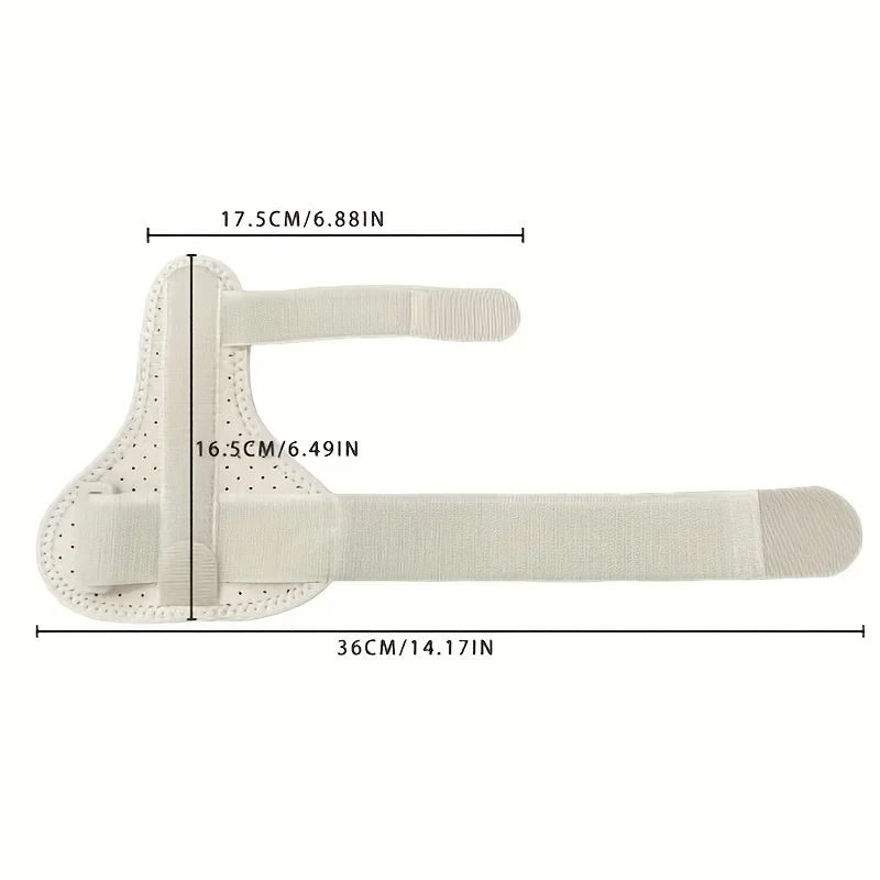 قطعة واحدة من دعامة دعم الإبهام والمعصم القابلة للتعديل مع لوحة من سبائك الألومنيوم، قابلة للتنفس للتعافي من إصابات المعصم والإبهام، تناسب كلا اليدين