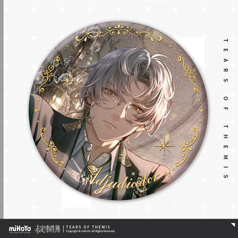 Sunsyea Tears of Themis Official Merch miHoYo Original LN Theme Series Badge Adjudicator