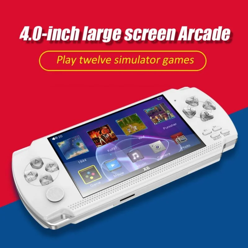 Imagem -03 - Handheld Game Console Portátil 4.0 gb 32 gb Preinstalle 1500 Jogos Livres Suporte tv Out Máquina de Videogame Menino Jogador x6