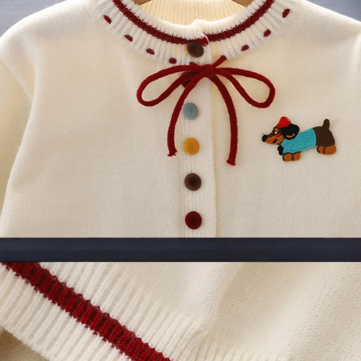 Baby Girls Lace Cardigans for Kids Sweaters Knitted Coats Autumn Winter Children Clothes for Teenagers Tops 5 7 9 10 11 13 Years