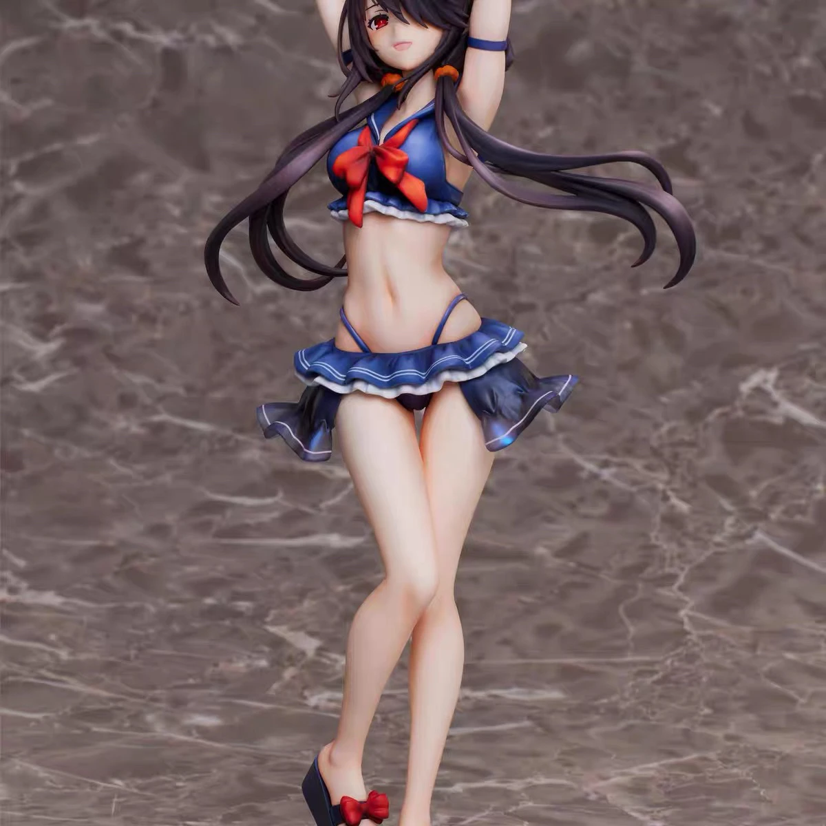 Na Stanie ElCOCO Oryginalna Autentyczna DATE A LIVE Kurumi Tokisaki 24CM Figurka Akcji PVC Model Zabawka Ozdoba Kolekcjonerska Prezent na Święta