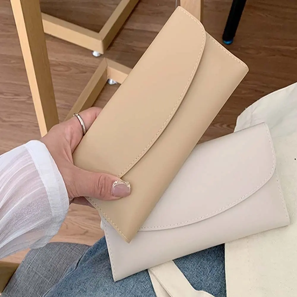 

Женский Длинный клатч из искусственной кожи в Корейском стиле
